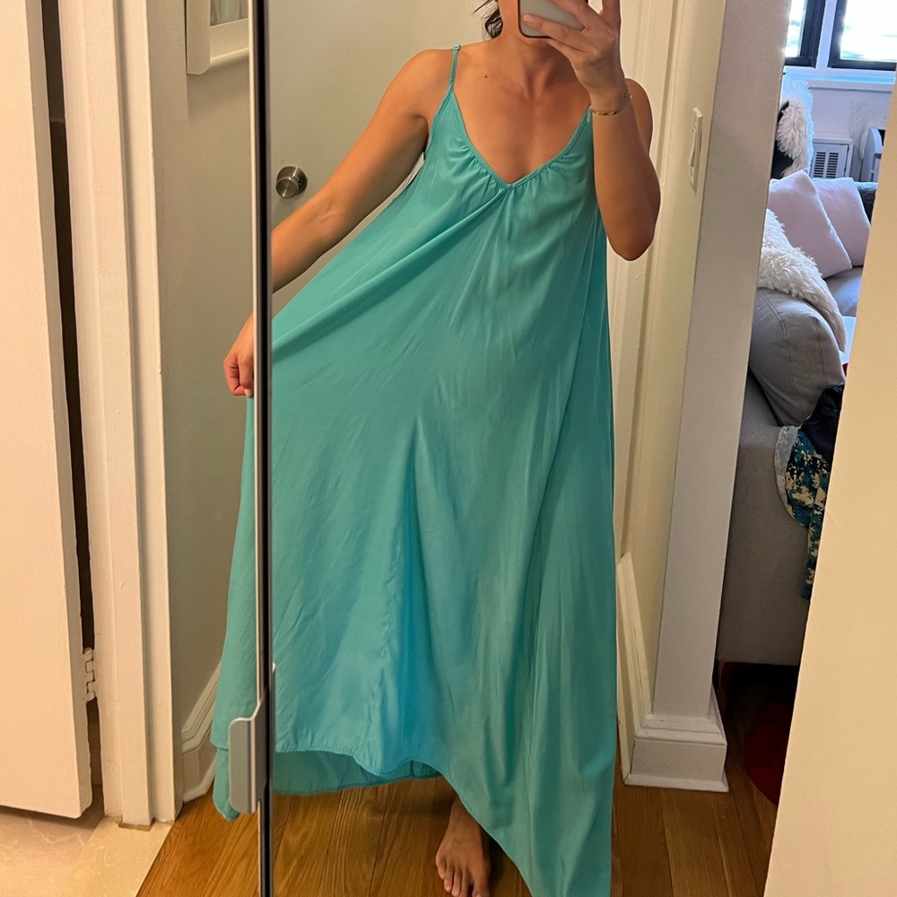 Aqua dress